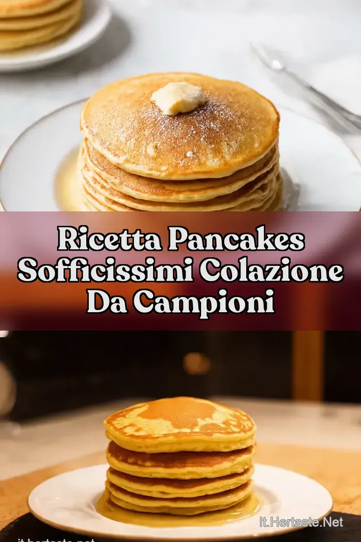 Ricetta Pancakes Sofficissimi Colazione da Campioni