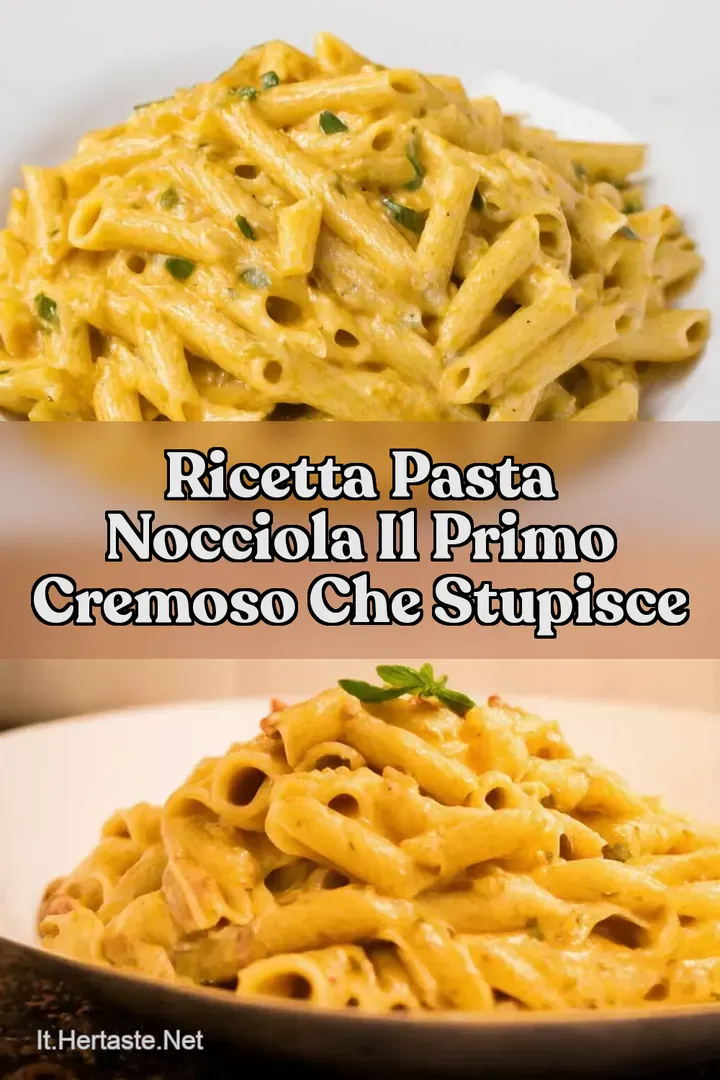 Ricetta Pasta Nocciola Il Primo Cremoso che Stupisce
