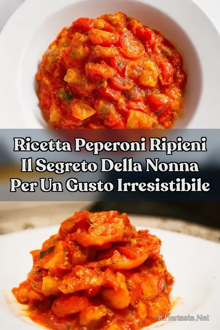 Ricetta Peperoni Ripieni Il Segreto della Nonna per un Gusto Irresistibile