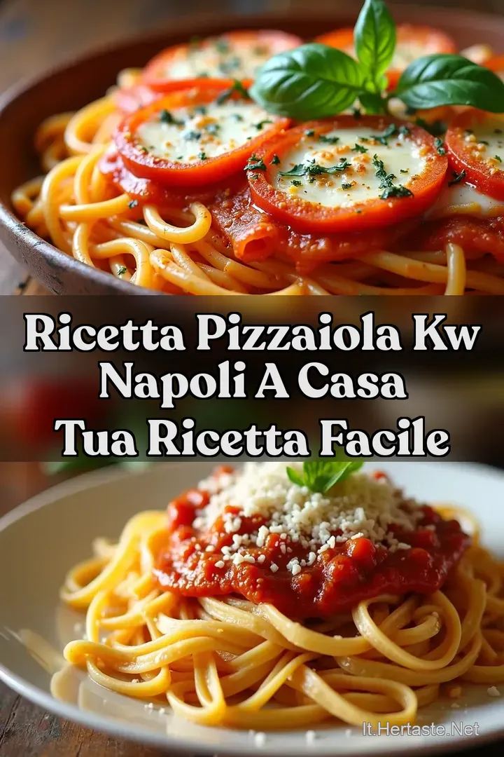 Ricetta Pizzaiola kw Napoli a Casa Tua Ricetta Facile