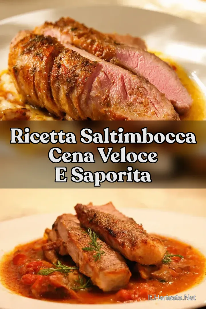 Ricetta Saltimbocca Cena Veloce e Saporita