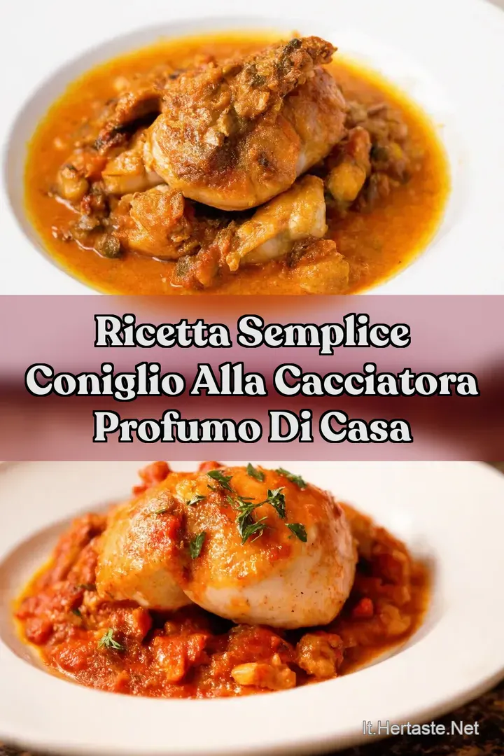 Ricetta Semplice Coniglio alla Cacciatora Profumo di Casa