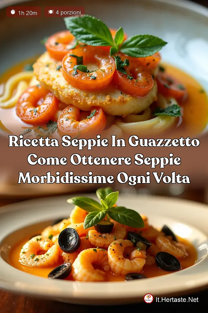 Ricetta Seppie in Guazzetto Come Ottenere Seppie Morbidissime Ogni Volta