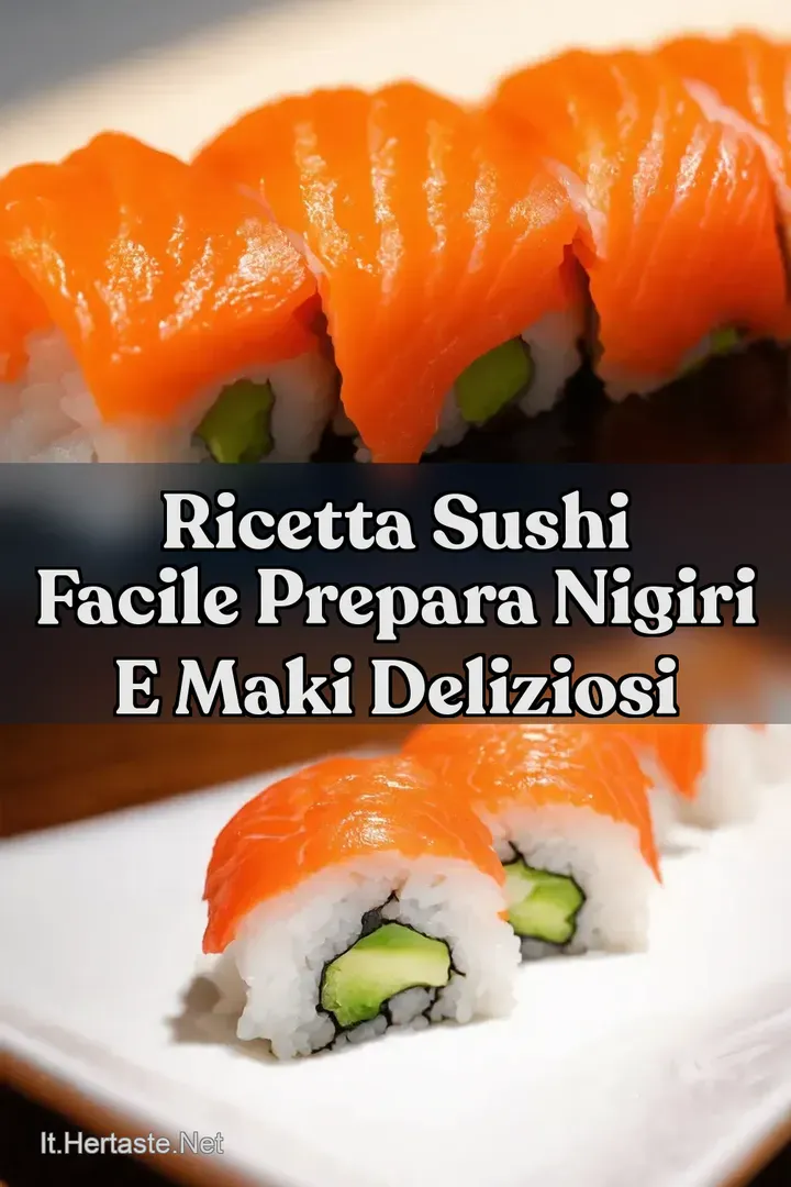 Ricetta Sushi Facile Prepara Nigiri e Maki Deliziosi