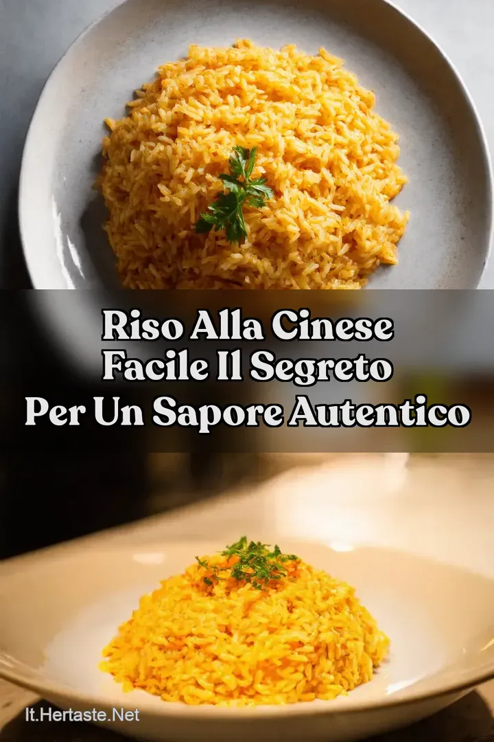 Riso alla Cinese Facile Il Segreto per un Sapore Autentico
