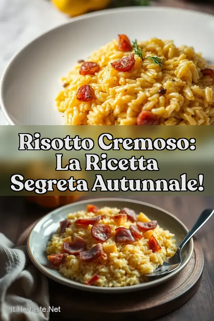 Risotto Cremoso: La Ricetta Segreta Autunnale!