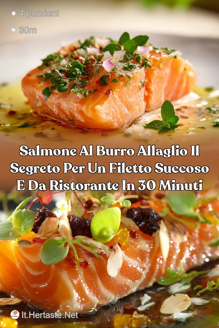 Salmone al burro allaglio Il segreto per un filetto succoso e da ristorante in 30 minuti