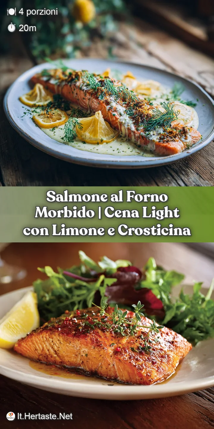 Close-up of tender salmon, its surface lightly browned and moist, showing a scattering of herbs. Inviting, flavorful, and ...