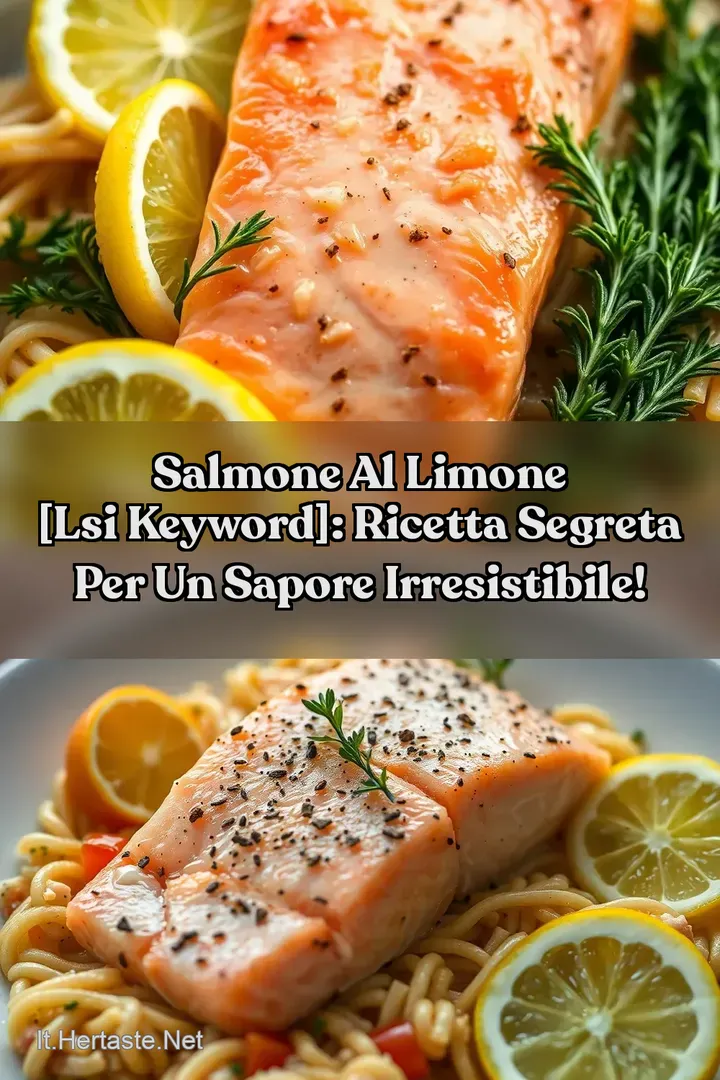 Salmone al Limone [LSI keyword]: Ricetta Segreta per un Sapore Irresistibile!