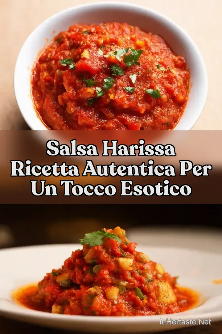 Salsa Harissa Ricetta Autentica per un Tocco Esotico