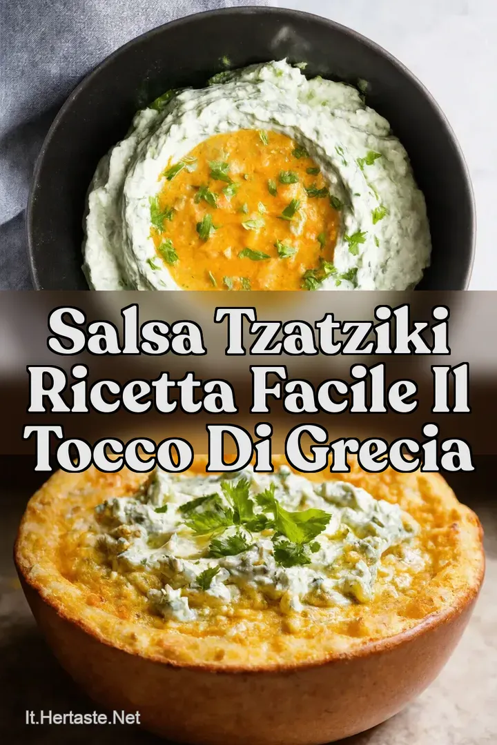 Salsa Tzatziki Ricetta Facile Il Tocco di Grecia