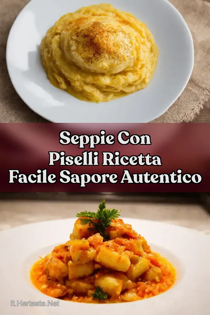 Seppie con Piselli Ricetta Facile Sapore Autentico