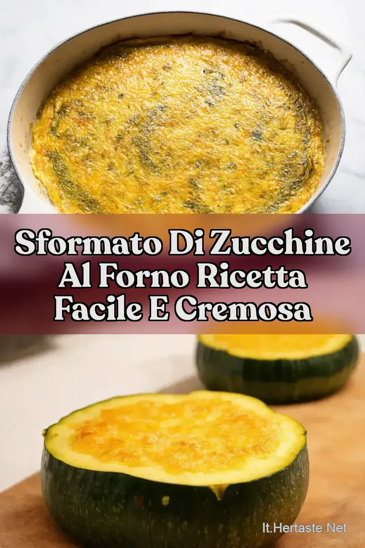 Sformato di Zucchine al Forno Ricetta Facile e Cremosa