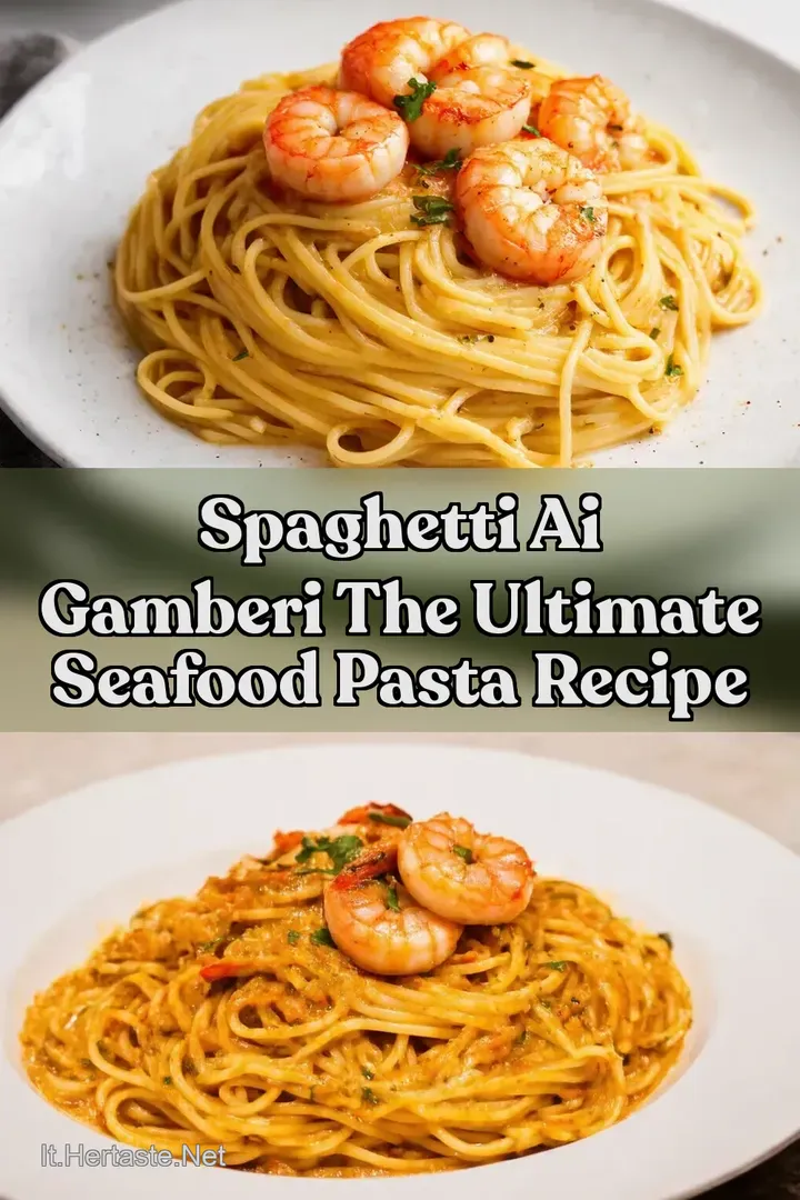 Spaghetti ai Gamberi The Ultimate Seafood Pasta Recipe