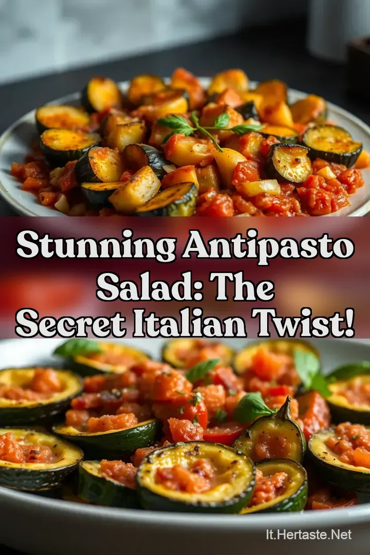 Stunning Antipasto Salad: The Secret Italian Twist!