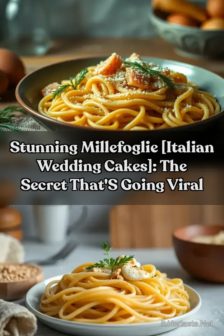 Stunning Millefoglie [Italian Wedding Cakes]: The Secret That s Going Viral