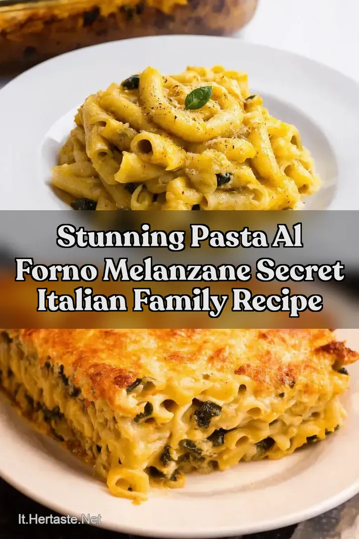 Stunning Pasta al Forno Melanzane Secret Italian Family Recipe