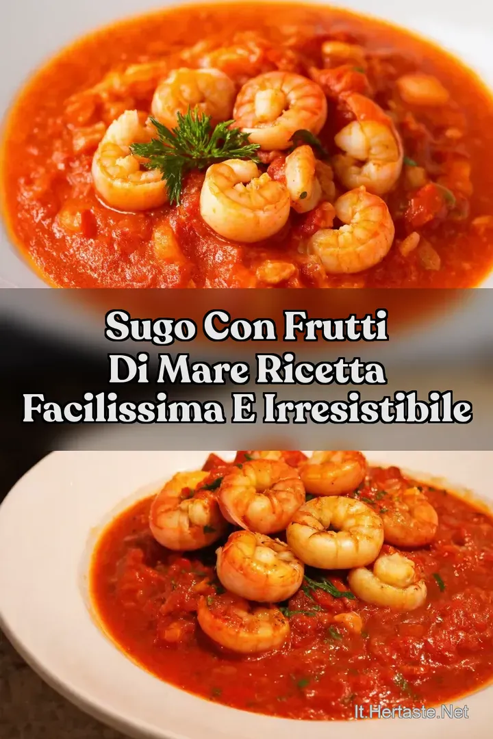 Sugo con frutti di mare Ricetta facilissima e irresistibile