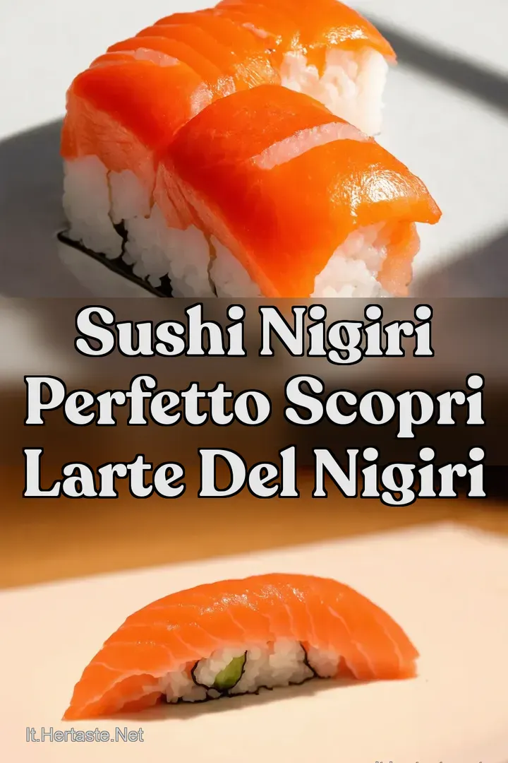 Sushi Nigiri Perfetto Scopri LArte del Nigiri