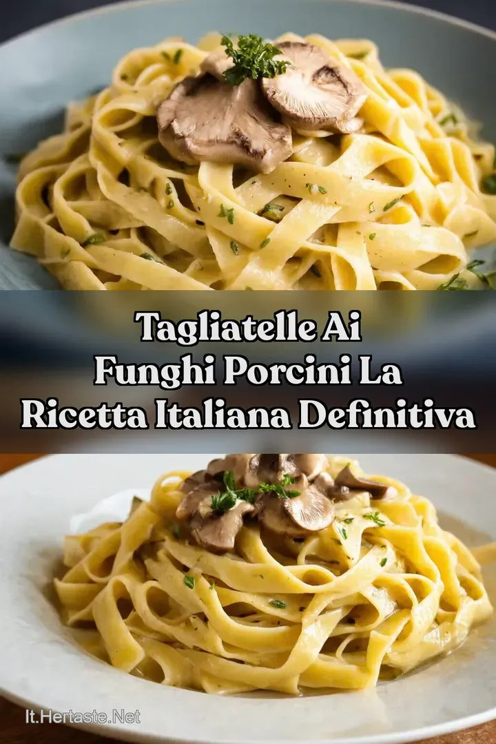 Tagliatelle Ai Funghi Porcini La Ricetta Italiana Definitiva