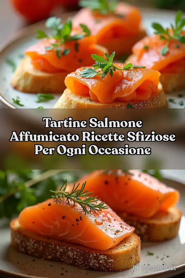 Tartine Salmone Affumicato Ricette Sfiziose per Ogni Occasione