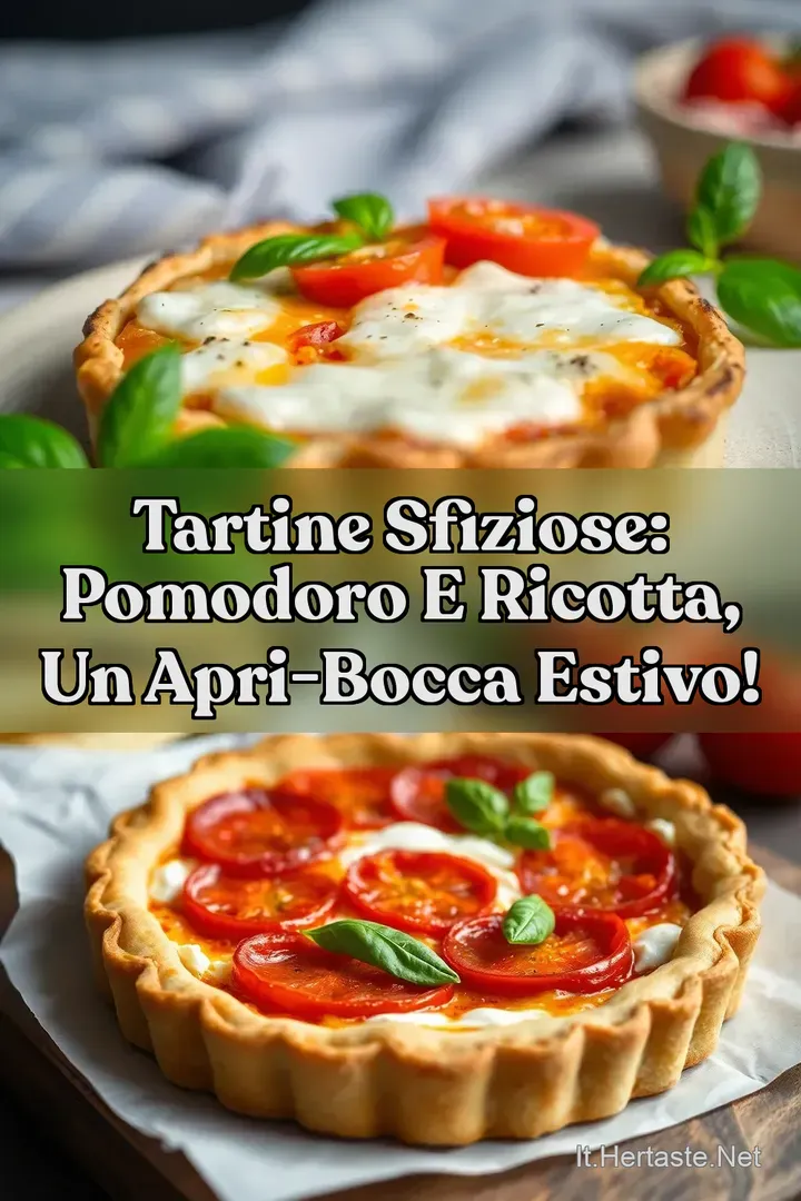 Tartine Sfiziose: Pomodoro e Ricotta un Apri-Bocca Estivo!