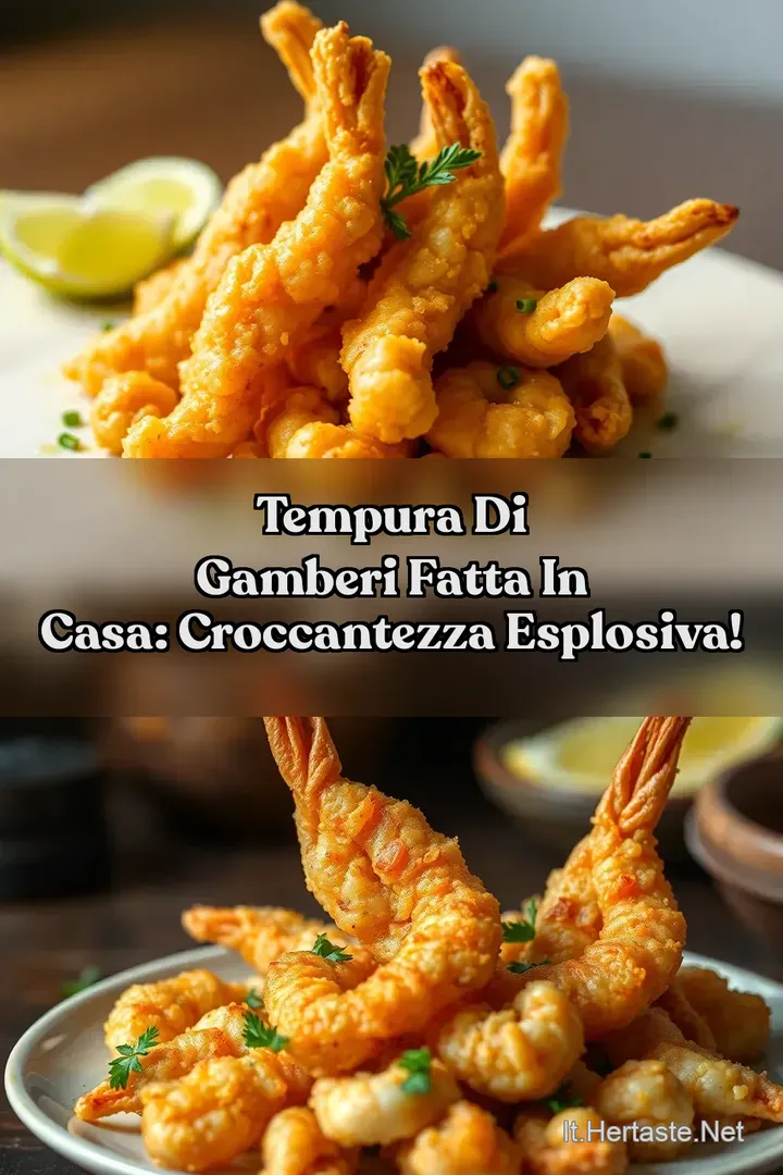 Tempura di Gamberi Fatta in Casa: Croccantezza Esplosiva!