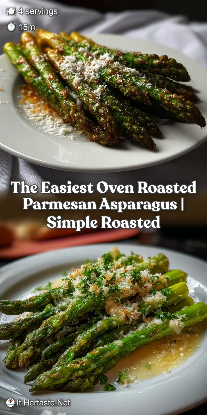 Close-up view of oven-roasted asparagus with visibly crispy, blistered edges, contrasted with golden-brown cheese, enticin...