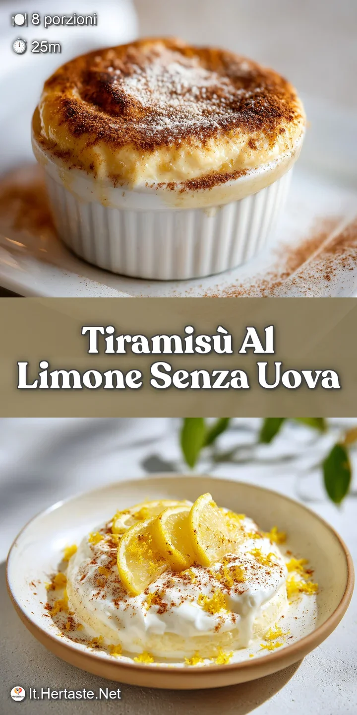 Close-up of lemon tiramisu: creamy, light layers of mascarpone filling and ladyfingers soaked, with a dusting of citrus ze...
