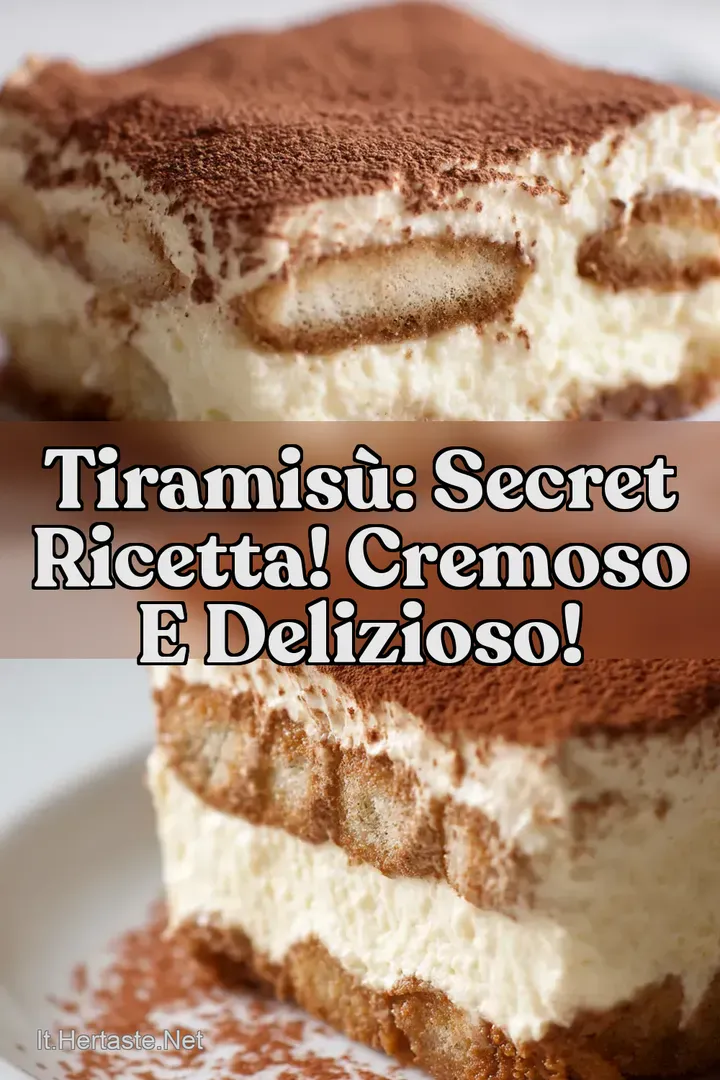 Tiramis&ugrave;: Secret Ricetta! Cremoso e Delizioso!