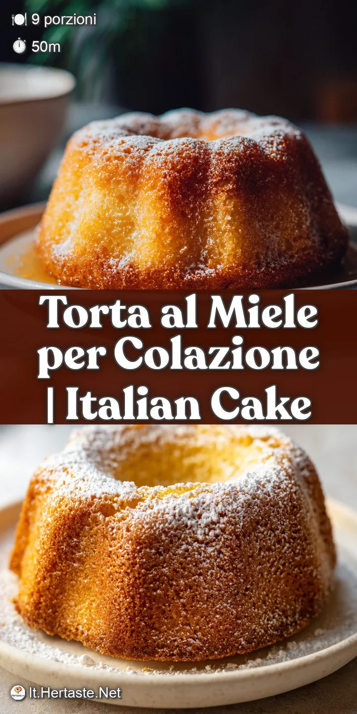 Close-up of a moist, honey-soaked cake, revealing its delicate crumb and glistening surface, promising a sweet, comforting...