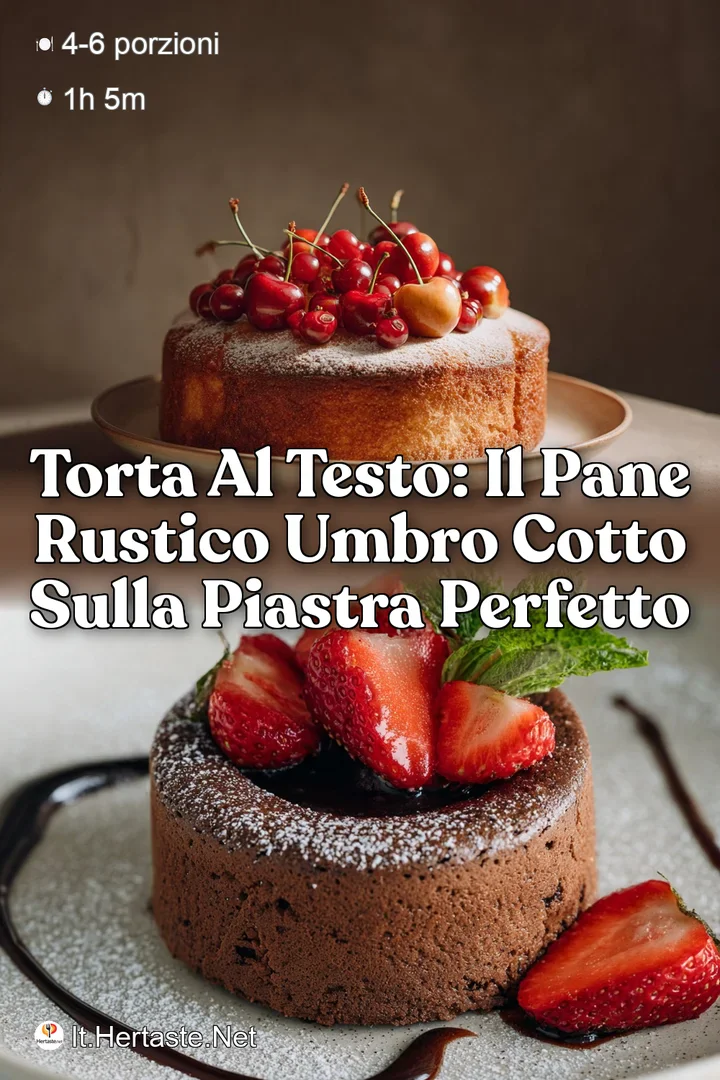 Torta al Testo: Il Pane Rustico Umbro Cotto Sulla Piastra Perfetto