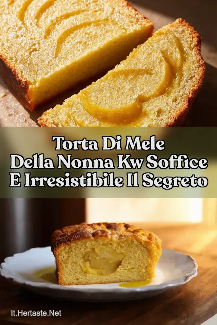 Torta di Mele della Nonna kw Soffice e Irresistibile il Segreto