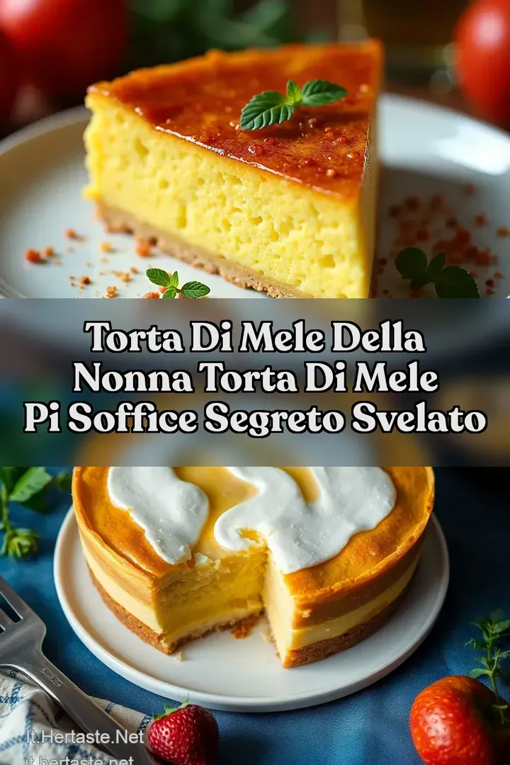 Torta di Mele della Nonna torta di mele pi soffice Segreto Svelato