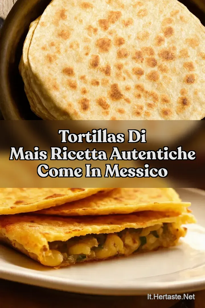 Tortillas di Mais Ricetta Autentiche come in Messico
