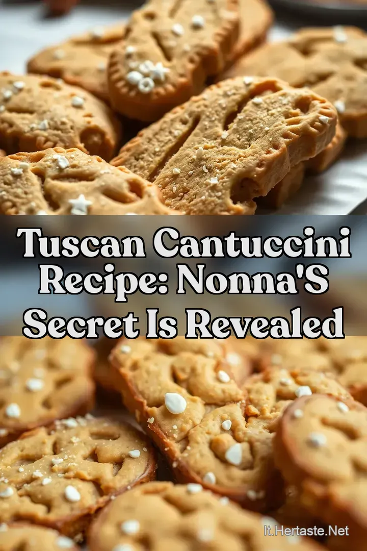 Tuscan Cantuccini Recipe: Nonna s Secret is Revealed