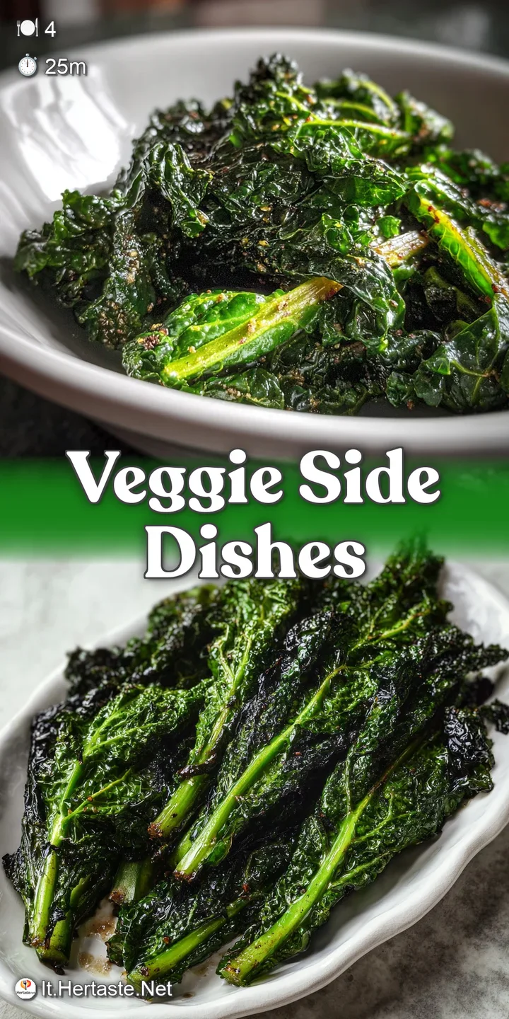 Close-up of glistening, slightly wilted black kale, highlighting the crinkled texture and dark green color, hinting at sav...