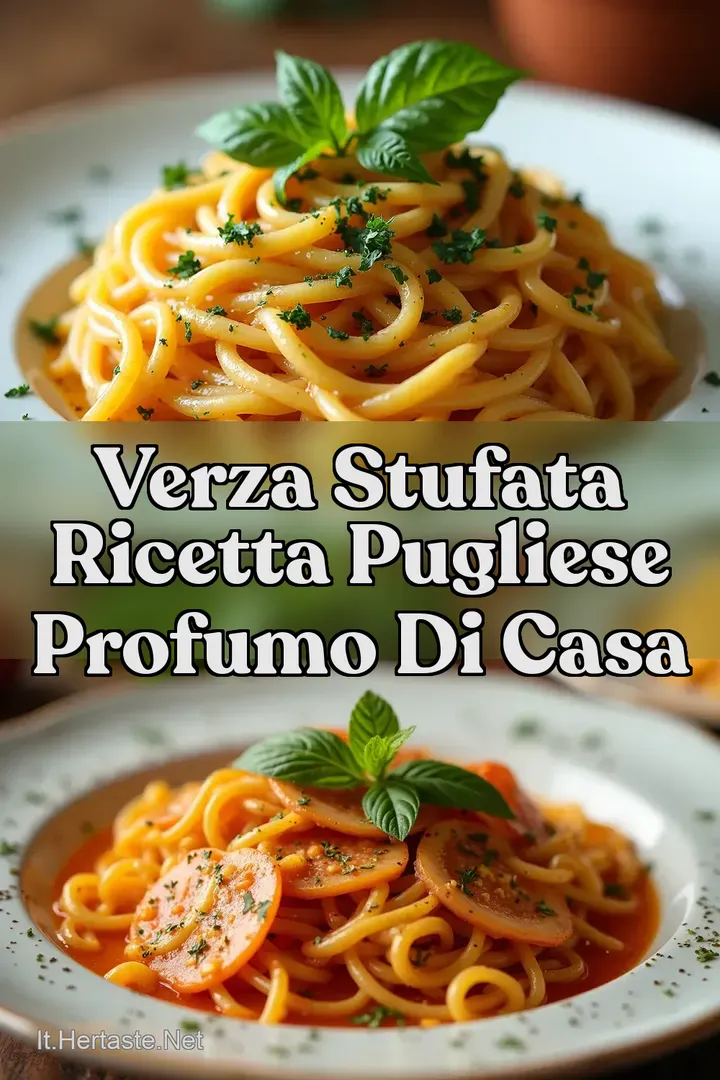Verza Stufata Ricetta Pugliese Profumo di Casa