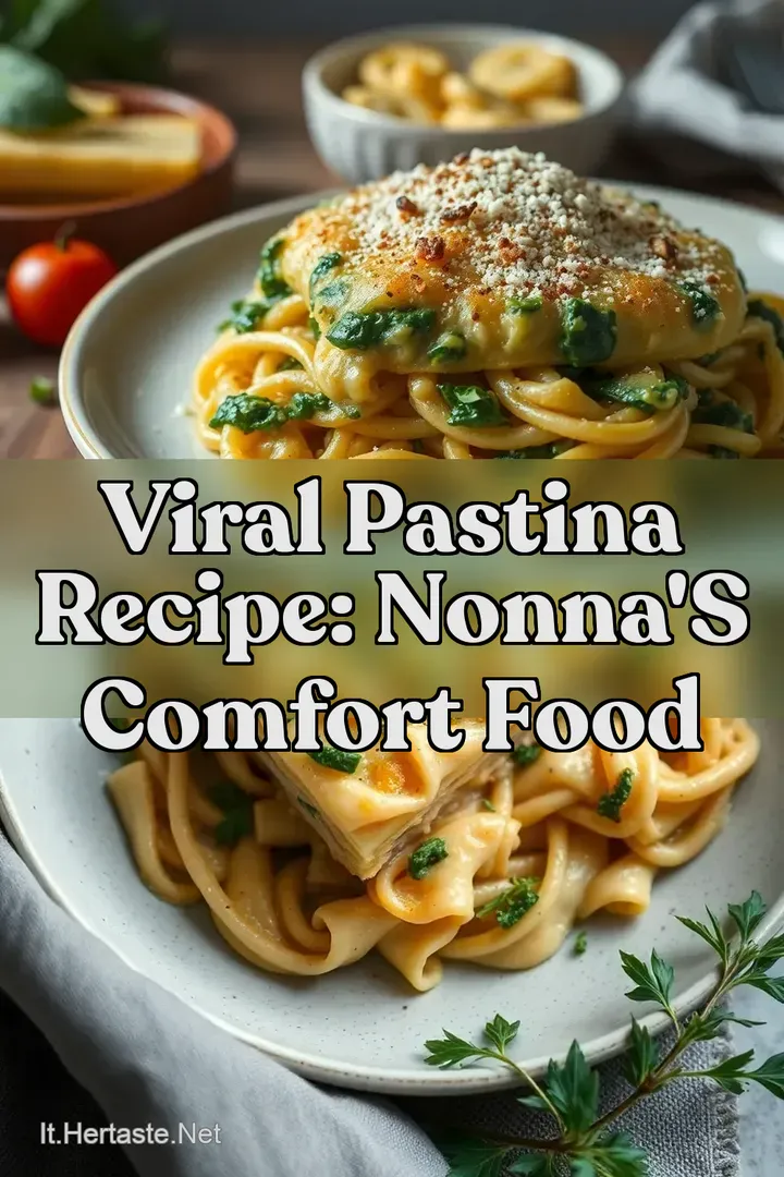 Viral Pastina Recipe: Nonna s Comfort Food