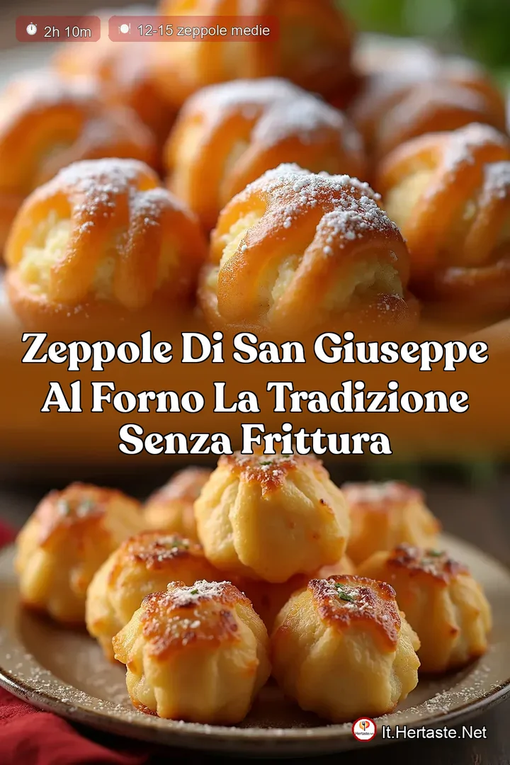 Zeppole di San Giuseppe al Forno La Tradizione Senza Frittura