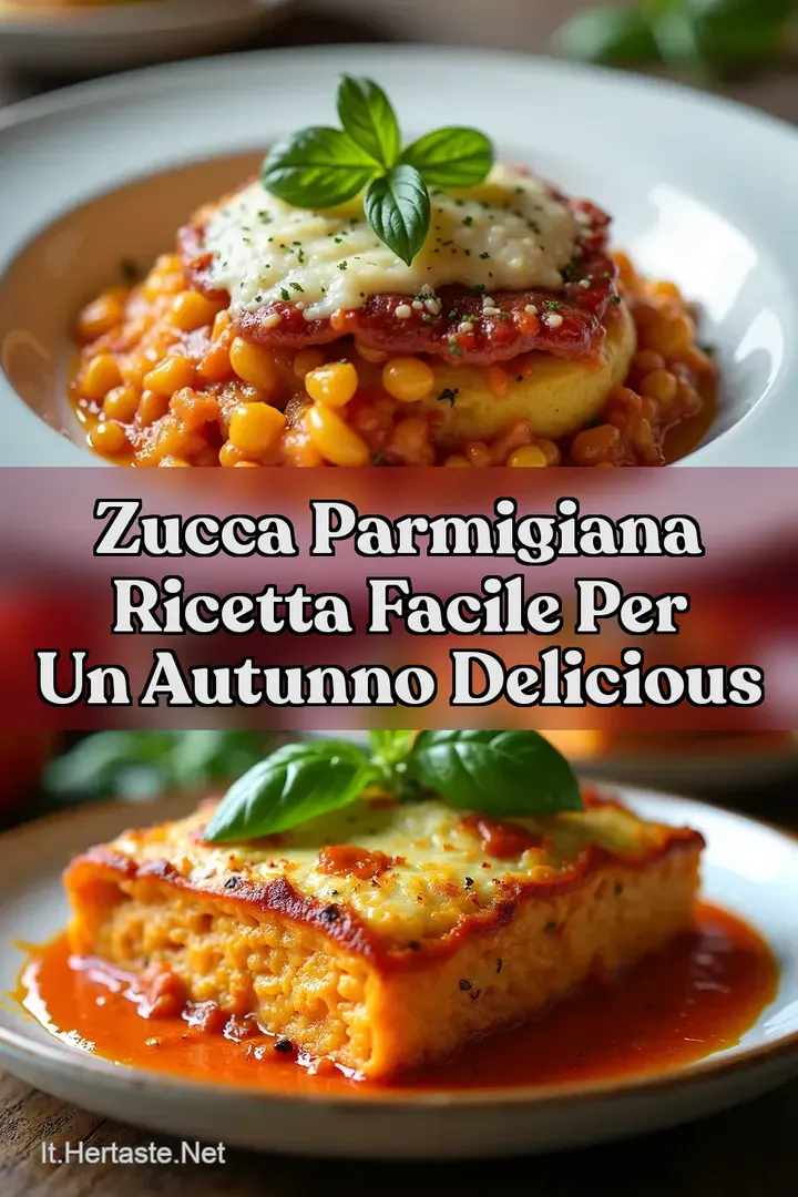 Zucca Parmigiana Ricetta Facile per un Autunno Delicious
