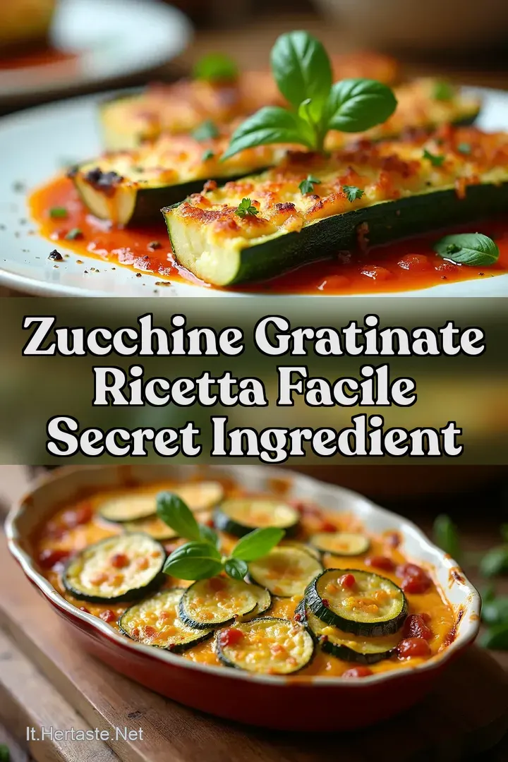 Zucchine Gratinate Ricetta Facile Secret Ingredient