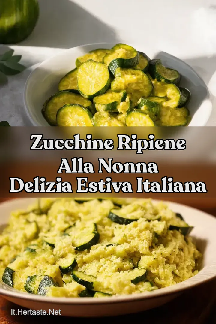 Zucchine Ripiene Alla Nonna Delizia Estiva Italiana