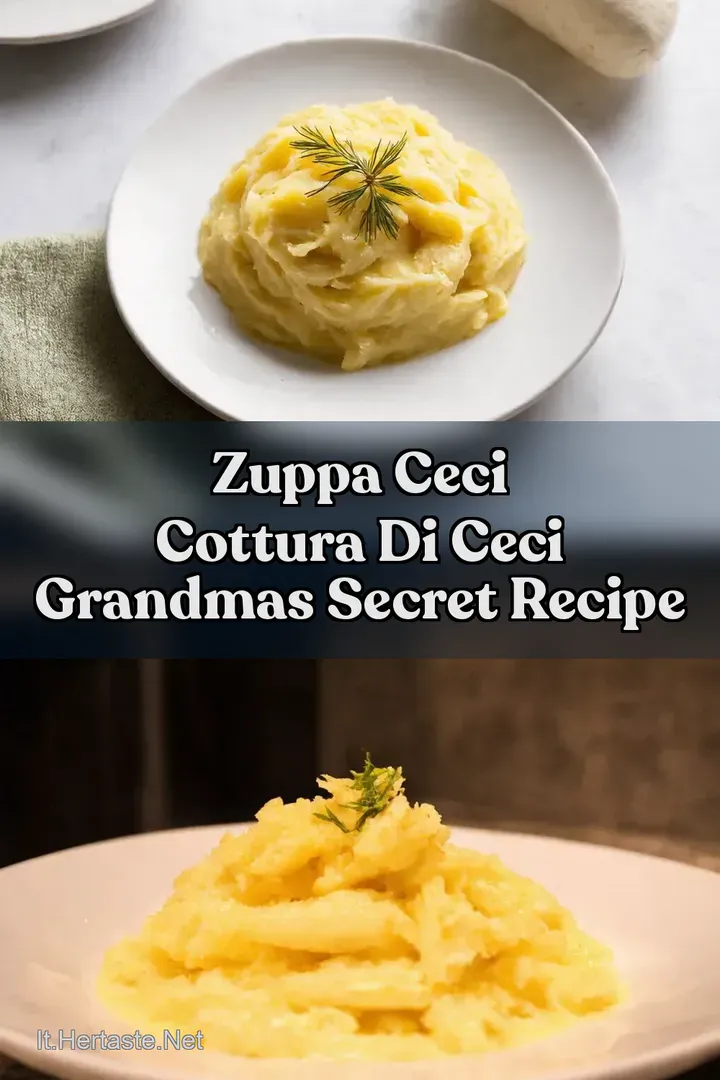 Zuppa Ceci cottura di ceci Grandmas Secret Recipe