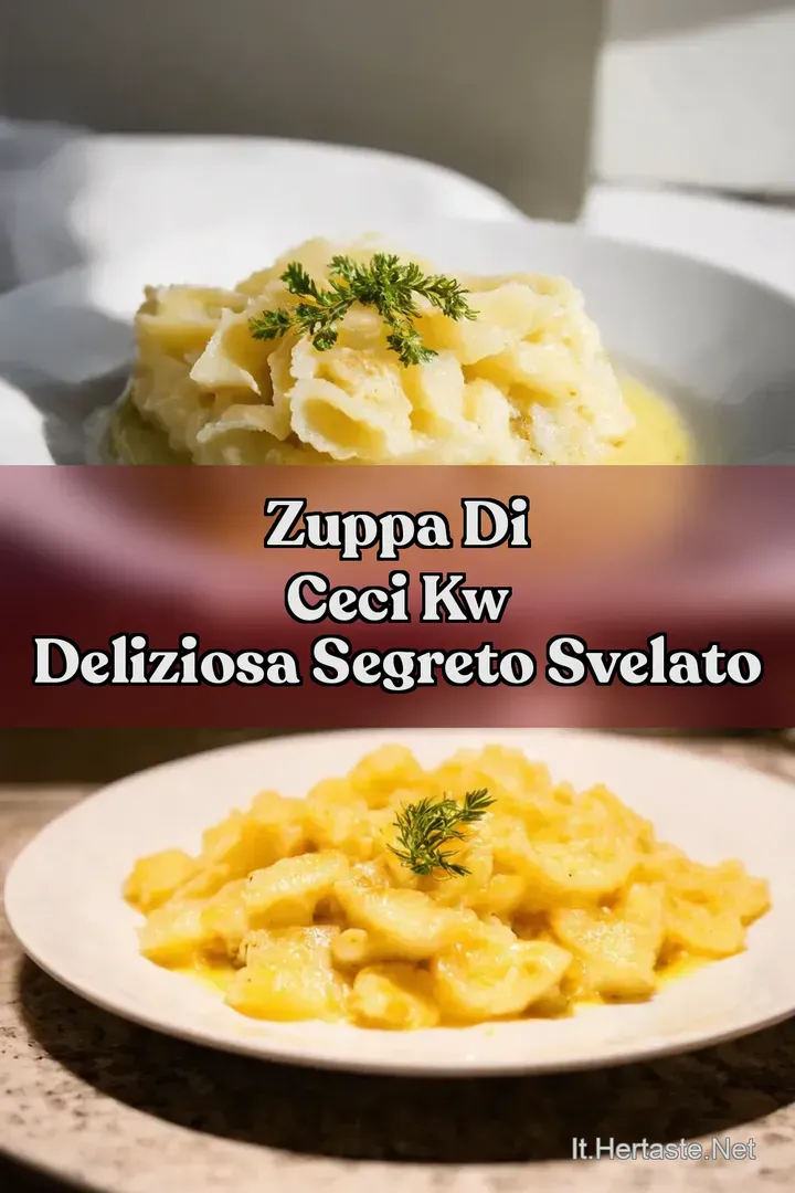 Zuppa di Ceci kw Deliziosa Segreto Svelato