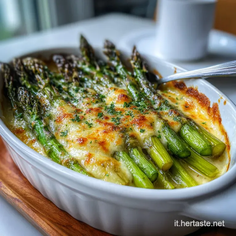 Ricetta Asparagi Gratinati Primaverile Favolosa