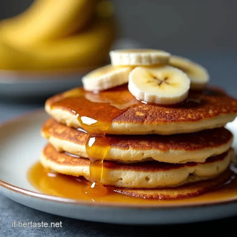 Banana Pancakes Un Risveglio Goloso e Facile