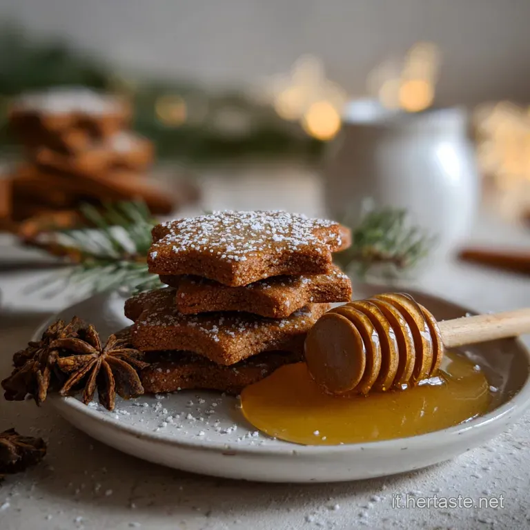 Biscotto di Natale Spezie Miele Tradizionali
