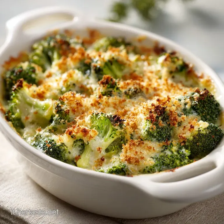 Ricetta Broccoli Gratinati al Forno con Parmigiano