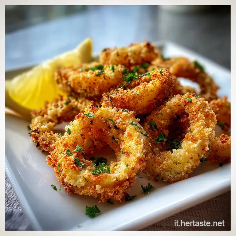 Calamari Gratinati al Forno: Croccanti e Teneri